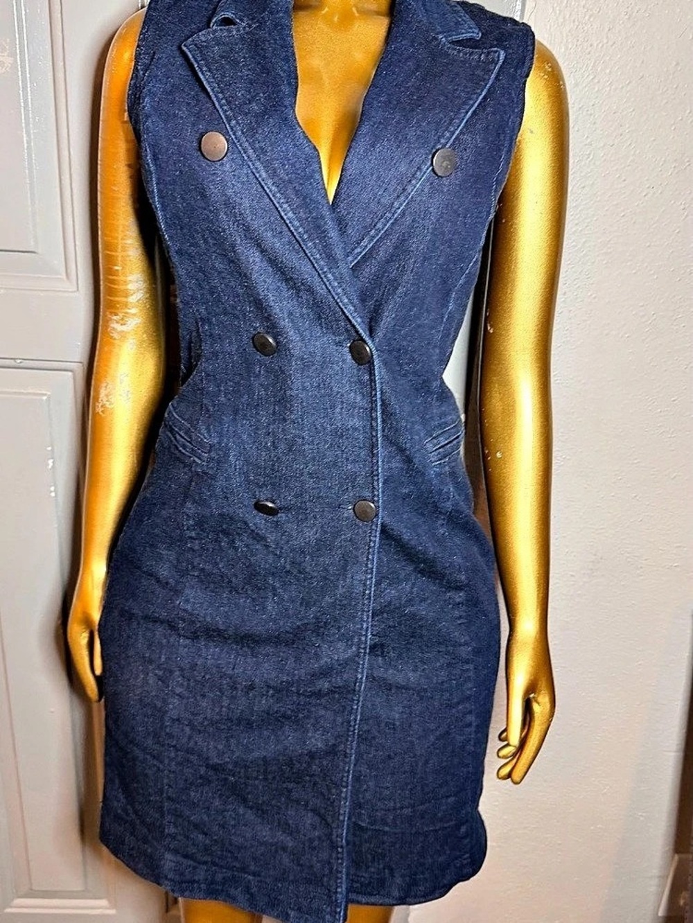 INC Denim Mini Dress Size Small Like New